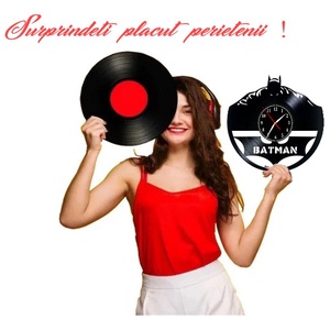 BATMAN-ceas de perete - casă & stil de viață - accesorii pentru decorat casa - decorațiuni de pereți, decorațiuni suspendate - ceasuri de perete - Artynos.ro