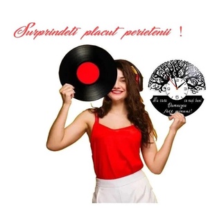 LA CASA CU NASI BUNI-ceas de perete - casă & stil de viață - accesorii pentru decorat casa - decorațiuni de pereți, decorațiuni suspendate - ceasuri de perete - Artynos.ro