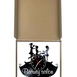 BEAUTY SALON-ceas de perete - casă & stil de viață - accesorii pentru decorat casa - decorațiuni de pereți, decorațiuni suspendate - ceasuri de perete - Artynos.ro