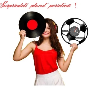 FOTBALIST-ceas de perete (personalizabil) - casă & stil de viață - accesorii pentru decorat casa - decorațiuni de pereți, decorațiuni suspendate - ceasuri de perete - Artynos.ro