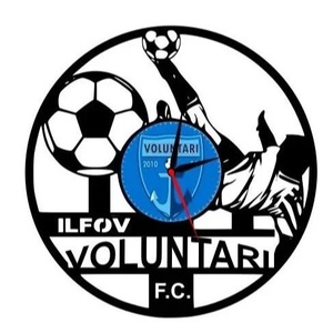 F.C. VOLUNTARI ceas de perete, Casă & Stil de viață, Accesorii pentru decorat casa, Decorațiuni de pereți, decorațiuni suspendate, Ceasuri de perete, Sculptură, ARTYNOS