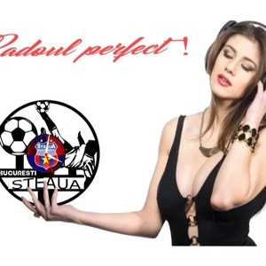 STEAUA BUCURESTI-ceas de perete - casă & stil de viață - accesorii pentru decorat casa - decorațiuni de pereți, decorațiuni suspendate - ceasuri de perete - Artynos.ro