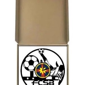 F.C.S.B.- BUCURESTI ceas de perete - casă & stil de viață - accesorii pentru decorat casa - decorațiuni de pereți, decorațiuni suspendate - ceasuri de perete - Artynos.ro