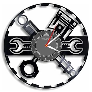 SERVICE AUTO-ceas de perete, Casă & Stil de viață, Accesorii pentru decorat casa, Decorațiuni de pereți, decorațiuni suspendate, Ceasuri de perete, , ARTYNOS
