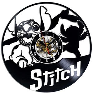 STITCH- ceas de perete, Casă & Stil de viață, Accesorii pentru decorat casa, Decorațiuni de pereți, decorațiuni suspendate, Ceasuri de perete, , ARTYNOS