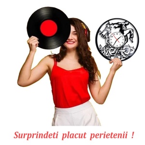 HIP-HOP-ceas de perete - casă & stil de viață - accesorii pentru decorat casa - decorațiuni de pereți, decorațiuni suspendate - ceasuri de perete - Artynos.ro