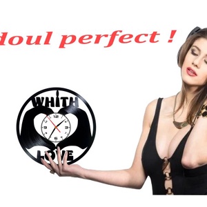 WHITH LOVE-ceas de perete - casă & stil de viață - accesorii pentru decorat casa - decorațiuni de pereți, decorațiuni suspendate - ceasuri de perete - Artynos.ro