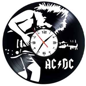 AC _ DC-ceas de perete, Casă & Stil de viață, Accesorii pentru decorat casa, Decorațiuni de pereți, decorațiuni suspendate, Ceasuri de perete, , ARTYNOS