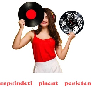 ROLLING STONES-ceas de perete - casă & stil de viață - accesorii pentru decorat casa - decorațiuni de pereți, decorațiuni suspendate - ceasuri de perete - Artynos.ro