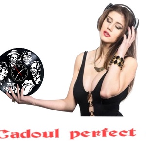 ROLLING STONES-ceas de perete - casă & stil de viață - accesorii pentru decorat casa - decorațiuni de pereți, decorațiuni suspendate - ceasuri de perete - Artynos.ro