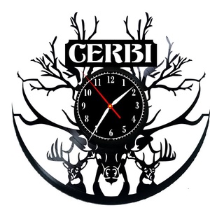 CERBI- ceas de perete, Casă & Stil de viață, Accesorii pentru decorat casa, Decorațiuni de pereți, decorațiuni suspendate, Ceasuri de perete, , ARTYNOS