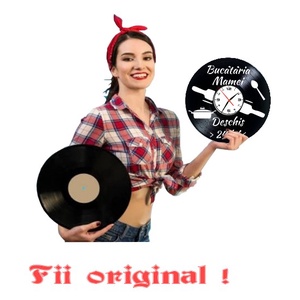 BUCATARIA MAMEI-ceas de perete - casă & stil de viață - accesorii pentru decorat casa - decorațiuni de pereți, decorațiuni suspendate - ceasuri de perete - Artynos.ro