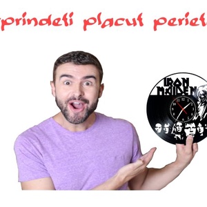 IRON MAIDEN-ceas de perete - casă & stil de viață - accesorii pentru decorat casa - decorațiuni de pereți, decorațiuni suspendate - ceasuri de perete - Artynos.ro