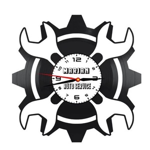 SERVICE AUTO-ceas de perete (personalizabil), Casă & Stil de viață, Accesorii pentru decorat casa, Decorațiuni de pereți, decorațiuni suspendate, Ceasuri de perete, , ARTYNOS