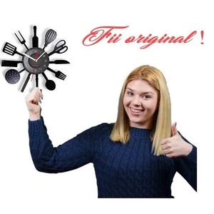 BUCATARIE-ceas de perete - casă & stil de viață - accesorii pentru decorat casa - decorațiuni de pereți, decorațiuni suspendate - ceasuri de perete - Artynos.ro