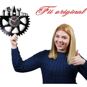 REPARATII BICICLETE-ceas de perete - casă & stil de viață - accesorii pentru decorat casa - decorațiuni de pereți, decorațiuni suspendate - ceasuri de perete - Artynos.ro