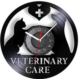 CLINICA VETERINARA- ceas de perete, Casă & Stil de viață, Accesorii pentru decorat casa, Decorațiuni de pereți, decorațiuni suspendate, Ceasuri de perete, , ARTYNOS