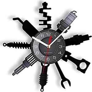SERVICE AUTO-ceas de perete, Casă & Stil de viață, Accesorii pentru decorat casa, Decorațiuni de pereți, decorațiuni suspendate, Ceasuri de perete, , ARTYNOS