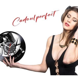 SALON COAFOR-(personalizabil) -ceas de perete - casă & stil de viață - accesorii pentru decorat casa - decorațiuni de pereți, decorațiuni suspendate - ceasuri de perete - Artynos.ro