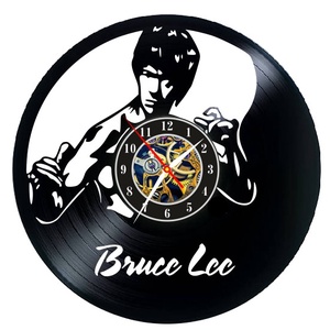 BRUCE LEE-ceas de perete, Casă & Stil de viață, Accesorii pentru decorat casa, Decorațiuni de pereți, decorațiuni suspendate, Ceasuri de perete, , ARTYNOS