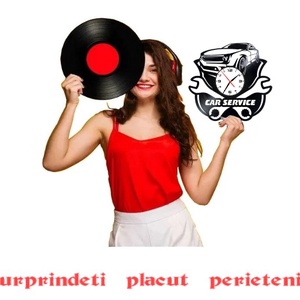 SERVICE AUTO-ceas de perete - casă & stil de viață - accesorii pentru decorat casa - decorațiuni de pereți, decorațiuni suspendate - ceasuri de perete - Artynos.ro