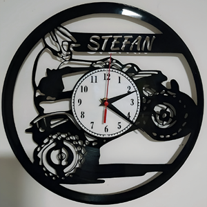 ATV-ceas de perete, Casă & Stil de viață, Accesorii pentru decorat casa, Decorațiuni de pereți, decorațiuni suspendate, Ceasuri de perete, , ARTYNOS