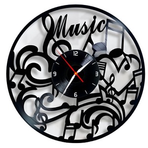 MUSIC-ceas de perete, Casă & Stil de viață, Accesorii pentru decorat casa, Decorațiuni de pereți, decorațiuni suspendate, Ceasuri de perete, , ARTYNOS