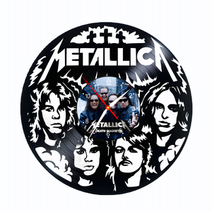 METALLICA-ceas de perete, Casă & Stil de viață, Accesorii pentru decorat casa, Decorațiuni de pereți, decorațiuni suspendate, Ceasuri de perete, , ARTYNOS