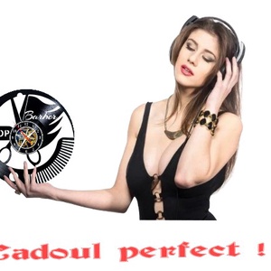 BARBERSHOP-ceas de perete - casă & stil de viață - accesorii pentru decorat casa - decorațiuni de pereți, decorațiuni suspendate - ceasuri de perete - Artynos.ro