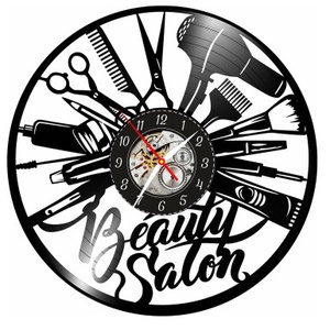 BEAUTY SALON-ceas de perete, Casă & Stil de viață, Accesorii pentru decorat casa, Decorațiuni de pereți, decorațiuni suspendate, Ceasuri de perete, , ARTYNOS