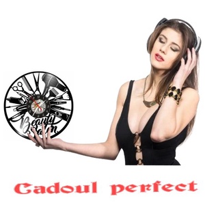BEAUTY SALON-ceas de perete - casă & stil de viață - accesorii pentru decorat casa - decorațiuni de pereți, decorațiuni suspendate - ceasuri de perete - Artynos.ro
