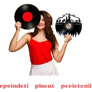 CERBI SI CAPRIOARE - ceas de perete - casă & stil de viață - accesorii pentru decorat casa - decorațiuni de pereți, decorațiuni suspendate - ceasuri de perete - Artynos.ro
