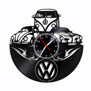 VOLKSWAGEN- ceas de perete, Casă & Stil de viață, Accesorii pentru decorat casa, Decorațiuni de pereți, decorațiuni suspendate, Ceasuri de perete, , ARTYNOS