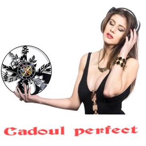 VIOARA CU FLORI-ceas de perete - casă & stil de viață - accesorii pentru decorat casa - decorațiuni de pereți, decorațiuni suspendate - ceasuri de perete - Artynos.ro