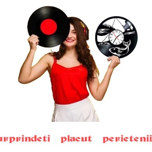 PESCAR-ceas de perete - casă & stil de viață - accesorii pentru decorat casa - decorațiuni de pereți, decorațiuni suspendate - ceasuri de perete - Artynos.ro