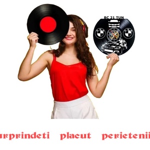 BMW- ceas de perete (personalizabil) - casă & stil de viață - accesorii pentru decorat casa - decorațiuni de pereți, decorațiuni suspendate - ceasuri de perete - Artynos.ro