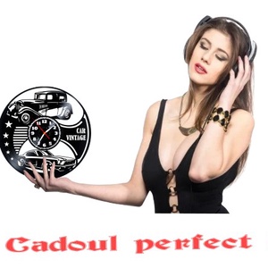 VINTAGE CAR-ceas de perete - casă & stil de viață - accesorii pentru decorat casa - decorațiuni de pereți, decorațiuni suspendate - ceasuri de perete - Artynos.ro