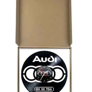 AUDI-ceas de perete ( personalizabil )  - casă & stil de viață - accesorii pentru decorat casa - decorațiuni de pereți, decorațiuni suspendate - ceasuri de perete - Artynos.ro