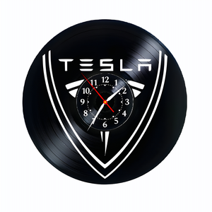 TESLA-ceas de perete, Casă & Stil de viață, Accesorii pentru decorat casa, Decorațiuni de pereți, decorațiuni suspendate, Ceasuri de perete, , ARTYNOS