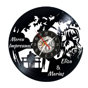 MEREU IMPREUNA- ceas de perete, Casă & Stil de viață, Accesorii pentru decorat casa, Decorațiuni de pereți, decorațiuni suspendate, Ceasuri de perete, , ARTYNOS