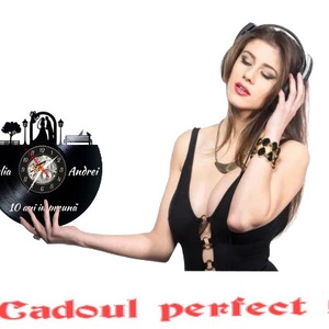 ANIVERSARE CASATORIE-ceas de perete (personalizabil) - casă & stil de viață - accesorii pentru decorat casa - decorațiuni de pereți, decorațiuni suspendate - ceasuri de perete - Artynos.ro