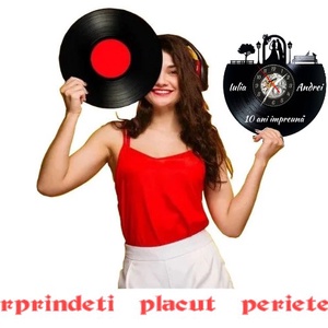 ANIVERSARE CASATORIE-ceas de perete (personalizabil) - casă & stil de viață - accesorii pentru decorat casa - decorațiuni de pereți, decorațiuni suspendate - ceasuri de perete - Artynos.ro