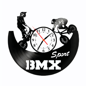 BMX-ceas de perete, Casă & Stil de viață, Accesorii pentru decorat casa, Decorațiuni de pereți, decorațiuni suspendate, Ceasuri de perete, , ARTYNOS