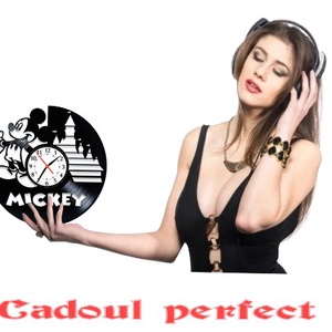 MICKEY MOUSE-ceas de perete - casă & stil de viață - accesorii pentru decorat casa - decorațiuni de pereți, decorațiuni suspendate - ceasuri de perete - Artynos.ro
