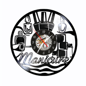 SALON MANICHIURA-ceas de perete, Casă & Stil de viață, Accesorii pentru decorat casa, Decorațiuni de pereți, decorațiuni suspendate, Ceasuri de perete, , ARTYNOS