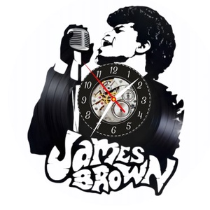 JAMES BROWN- ceas de perete, Casă & Stil de viață, Accesorii pentru decorat casa, Decorațiuni de pereți, decorațiuni suspendate, Ceasuri de perete, , ARTYNOS