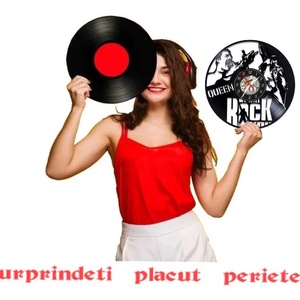 QUEEN-ceas de perete - casă & stil de viață - accesorii pentru decorat casa - decorațiuni de pereți, decorațiuni suspendate - ceasuri de perete - Artynos.ro