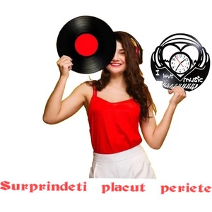 ILOVE MUSIC-ceas de perete - casă & stil de viață - accesorii pentru decorat casa - decorațiuni de pereți, decorațiuni suspendate - ceasuri de perete - Artynos.ro