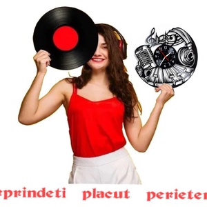 MUZICA- ceas de perete - casă & stil de viață - accesorii pentru decorat casa - decorațiuni de pereți, decorațiuni suspendate - ceasuri de perete - Artynos.ro