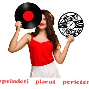 ALWAYS- ceas de perete - casă & stil de viață - accesorii pentru decorat casa - decorațiuni de pereți, decorațiuni suspendate - ceasuri de perete - Artynos.ro